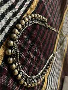 Silver Beaded Necklace