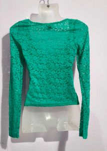 Cute Mesh Top