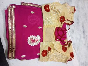 Beautiful Work Saree Blouse