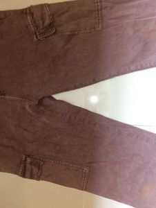 Brown Cargo Pant