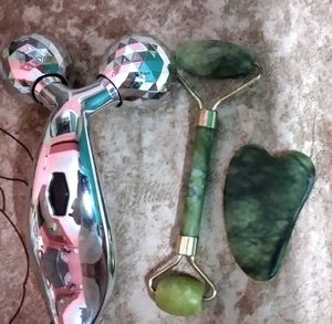 NO GUA SHAA‼ ONLY Jade Roller &  Massager