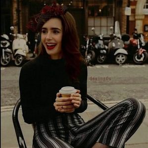 High Waisted Plazzo Pants (Emily in Paris P
