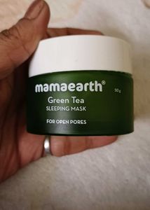 MAMAEARTH GREEN TEA SLEEPING MASK