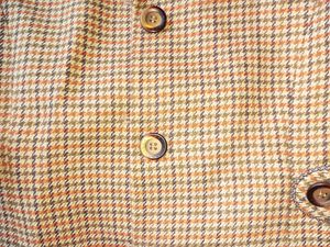 Vintage Checked Blazer