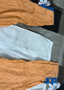 Orange Casual Pant plazo