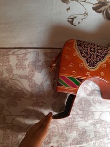 Leather Horse Piggy Bag Big Size