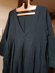 DEEP NECK DRESS