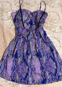 Purple Mini dress