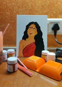 Goddess Painting on Canvas