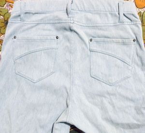 Time and Tru™ Light Denim Jeggings (Size S / 4-6)C