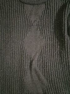 Warm Brown Knit Pullover