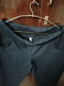 Comfy Blue Casual Pants