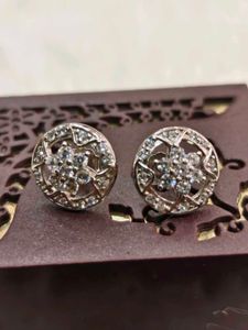 Sparkling 925 Silver Sterling Earrings