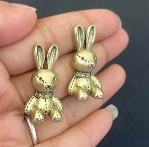 Bronze Bunny Earring🌼