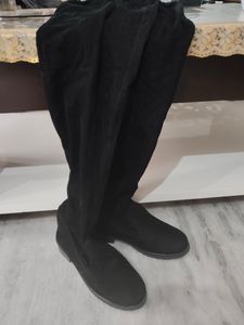 Black Long Boots