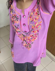 Pink Kurta