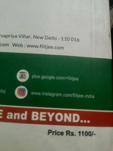 FITJEE Chemistry JEE Advance Question Bank 2021-22