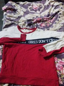 Trendy Graphic Print Top