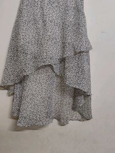 Tiered Polka Dot Skirt