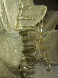 Sparkling Flower Hair Clip