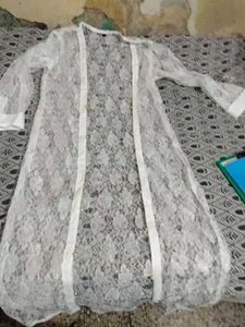 Shrug Kurta Set With  Pant