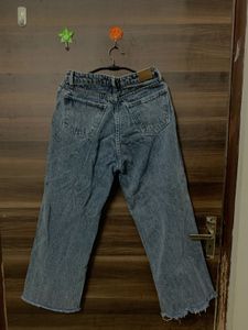 dark denim new condition baggy jeans