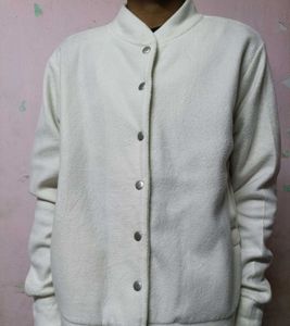 Men white jacket (Varsity style)