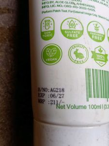 Cactus Goodness Facewash