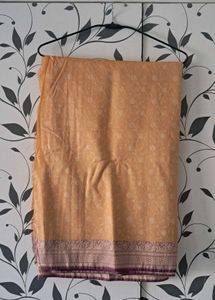 Elegant Sandal Banarsi Saree🥻