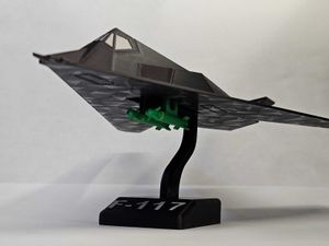 F-117 Nighthawk Model 3d Single Color
