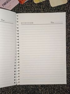 Floral Printed Notebook