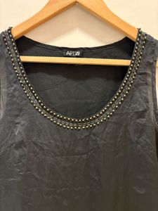 Apt. 9 Black Beaded Tank