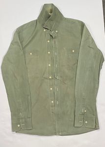 Korean Olive Denim Shirt