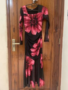 Floral Print Maxi Dress