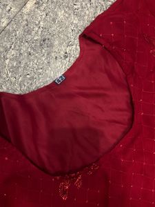 Beautiful Red Kurta