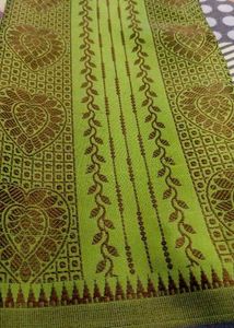 Elegant Beautiful Self Woven Cotton Silk Saree