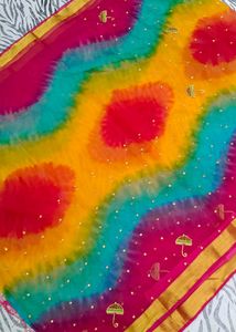 Beautiful Multi Colour Saree