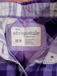 Violet White Checks shirt