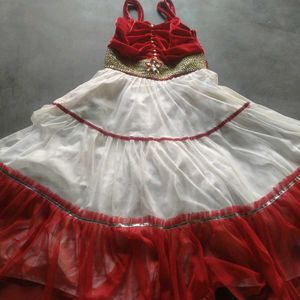 Girls Heavy Gown
