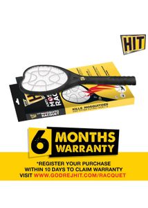 Hit Rechargeable Anti - Mosquito Racquet Electric