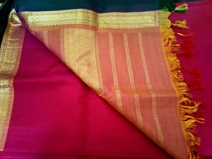 New Pure Mysore Silk Sare With Blouse Material