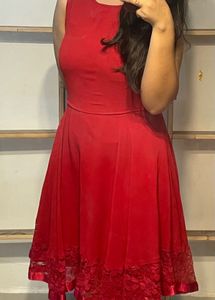 Red Lace Dress