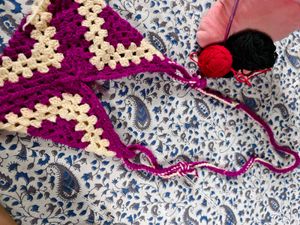 A CUTE CROCHET BAG