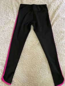 Adidas Black &amp; Pink Leggings