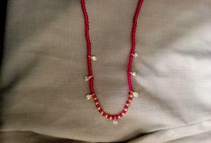 Pink Beaded Necklace