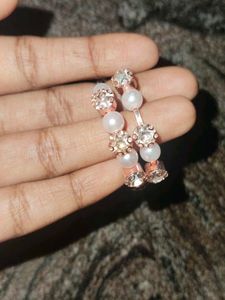Pearl & Crystal earrings