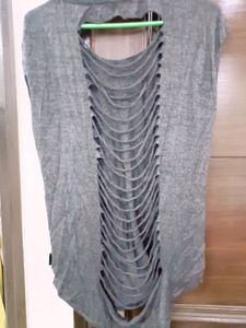 Black Colour Stylish Top