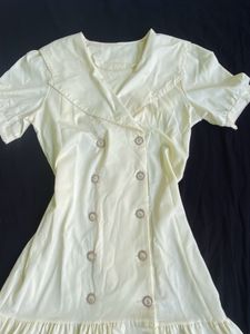 Butter Yellow Dress