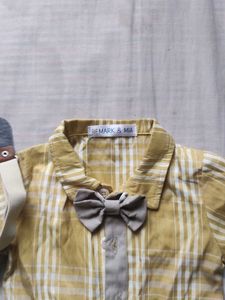 Baby Boy Outfit with Bowtie