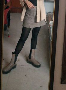 Houndstooth Skort